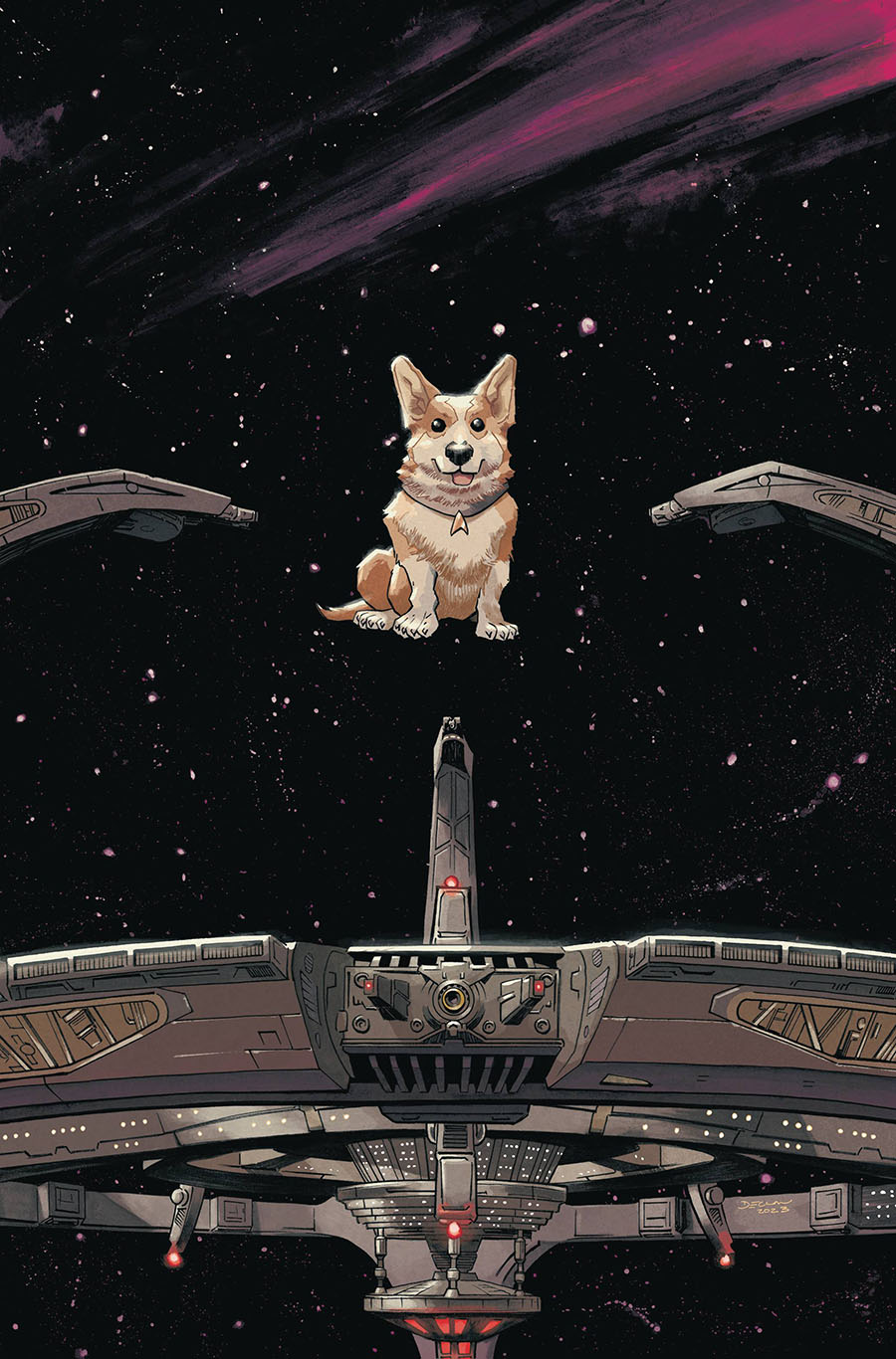 Star Trek Deep Space Nine Dog Of War #5 Cover F Incentive Declan Shalvey Virgin Cover