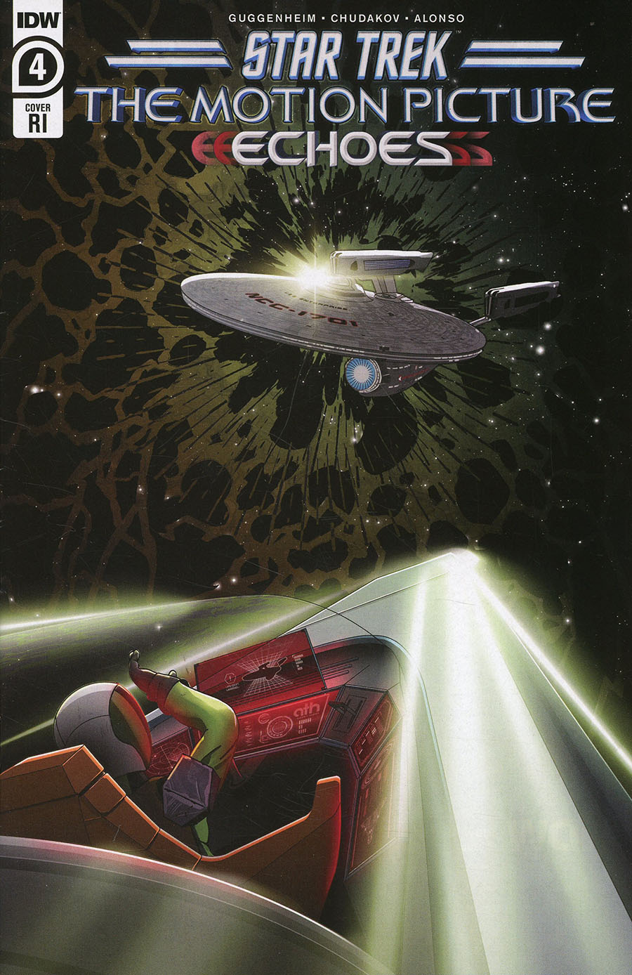 Star Trek The Motion Picture Echoes #4 Cover D Incentive Aaron Harvey Variant Cover