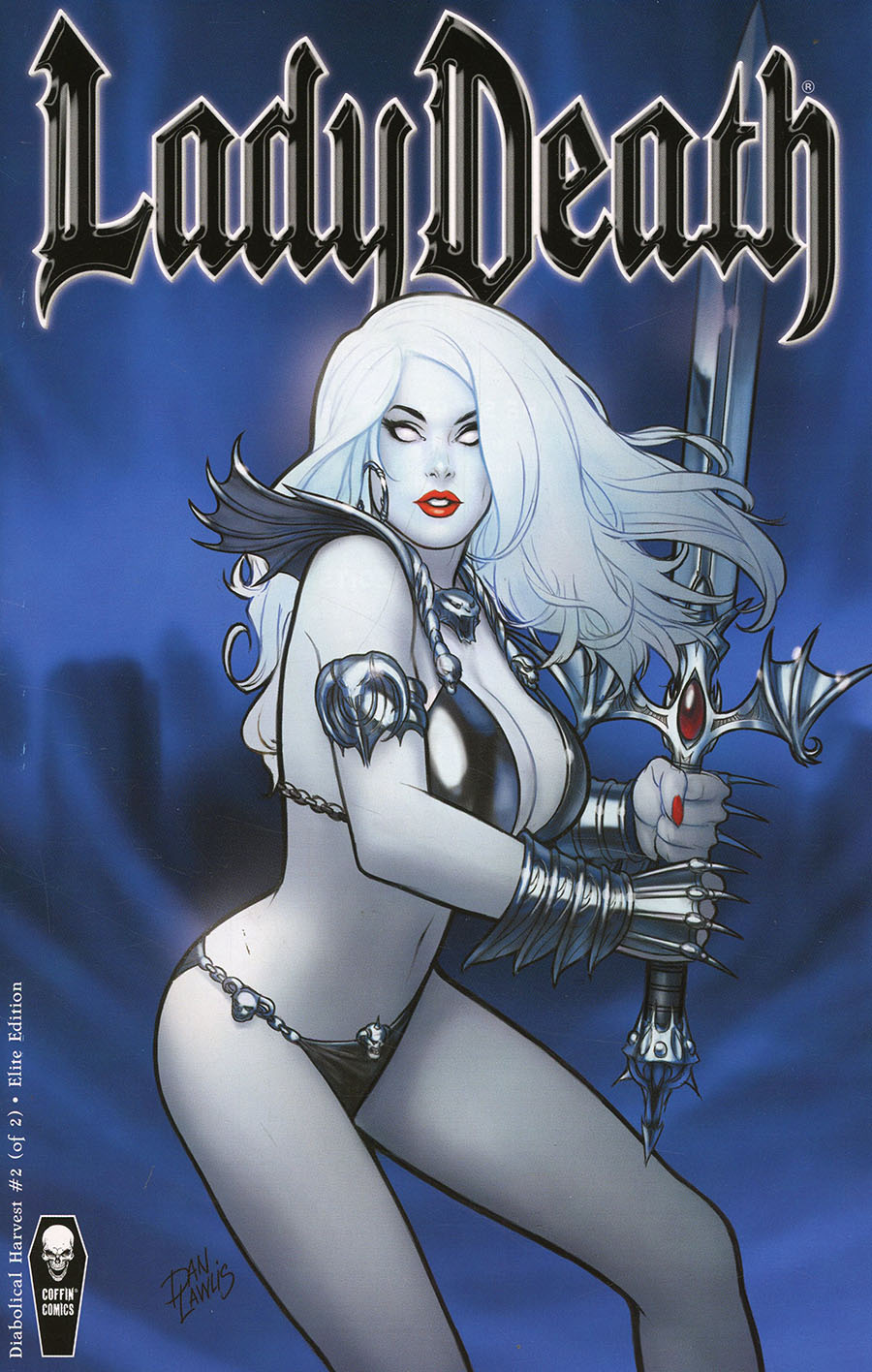 Lady Death Diabolical Harvest #2 Cover E Incentive Dan Lawlis Variant Cover