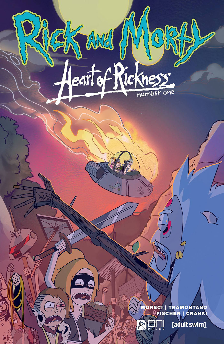 Rick And Morty Heart Of Rickness #1 Cover C Incentive Priscilla Tramontano Interlocking Variant Cover