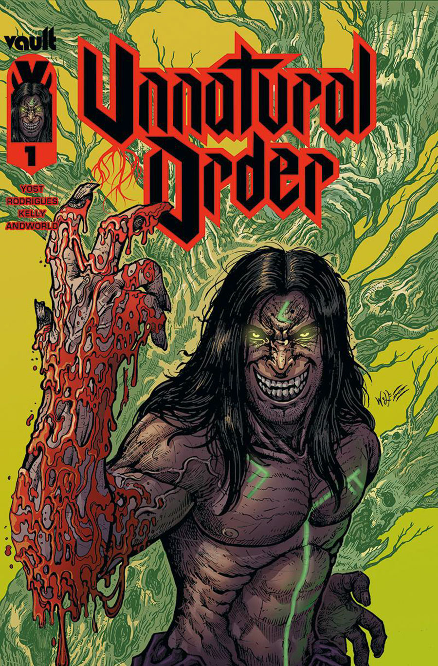 Unnatural Order #1 Cover C Variant Maria Wolf Premium Cover