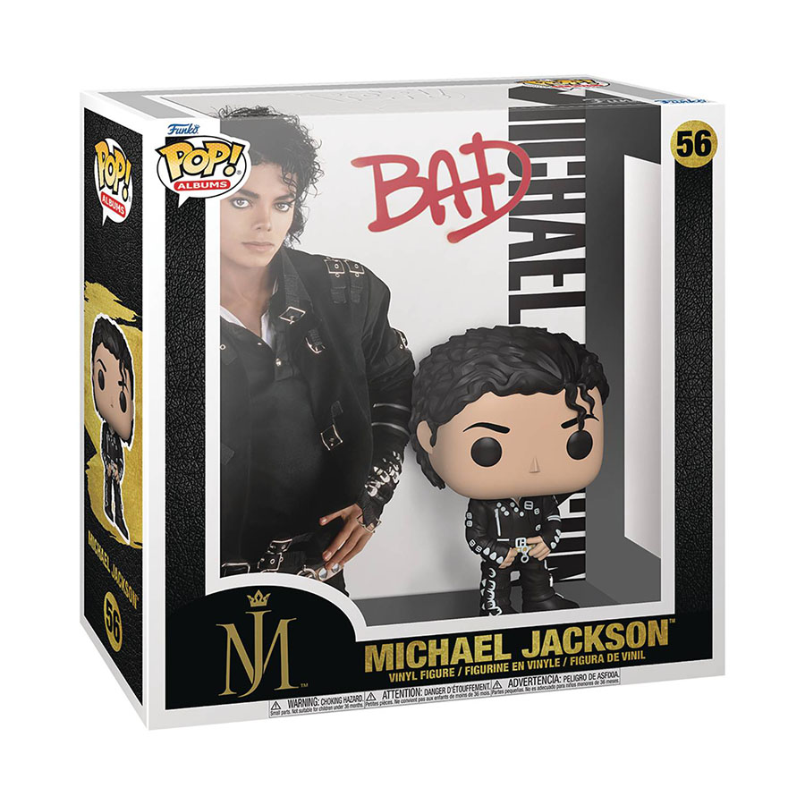 POP Albums Michael Jackson Bad Vinyl Figure