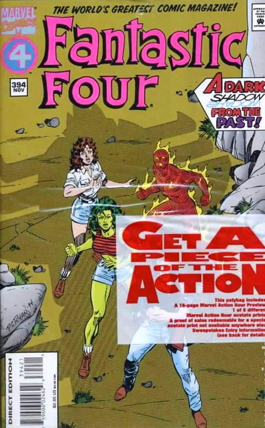 Fantastic Four #394 Cover A Collectors Edition With Polybag
