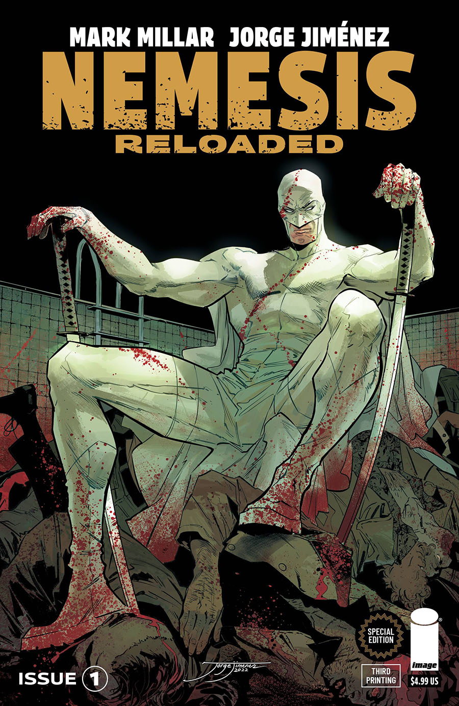 Nemesis Reloaded #1 Cover H 3rd Ptg Special Edition