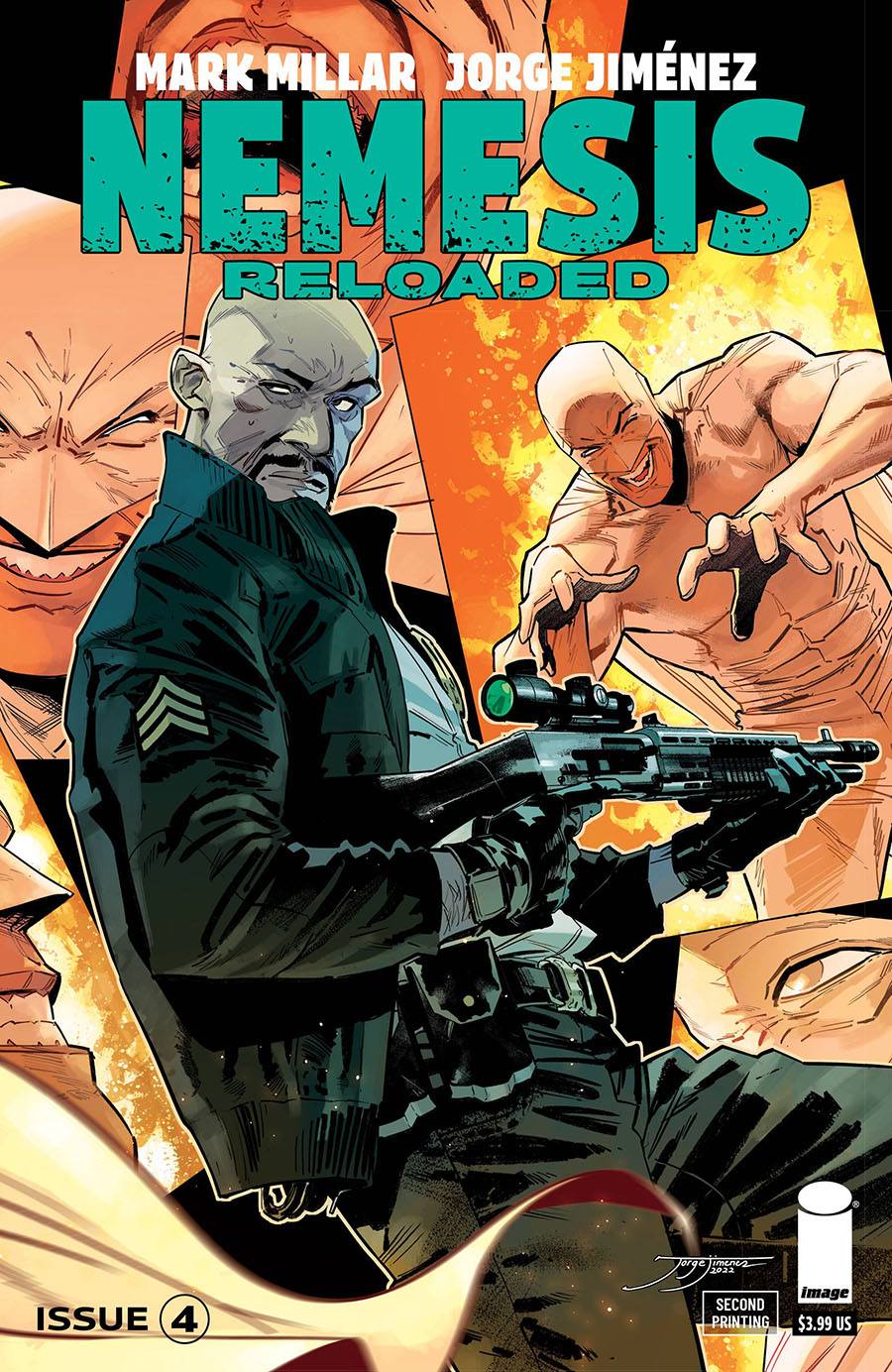 Nemesis Reloaded #4 Cover D 2nd Ptg