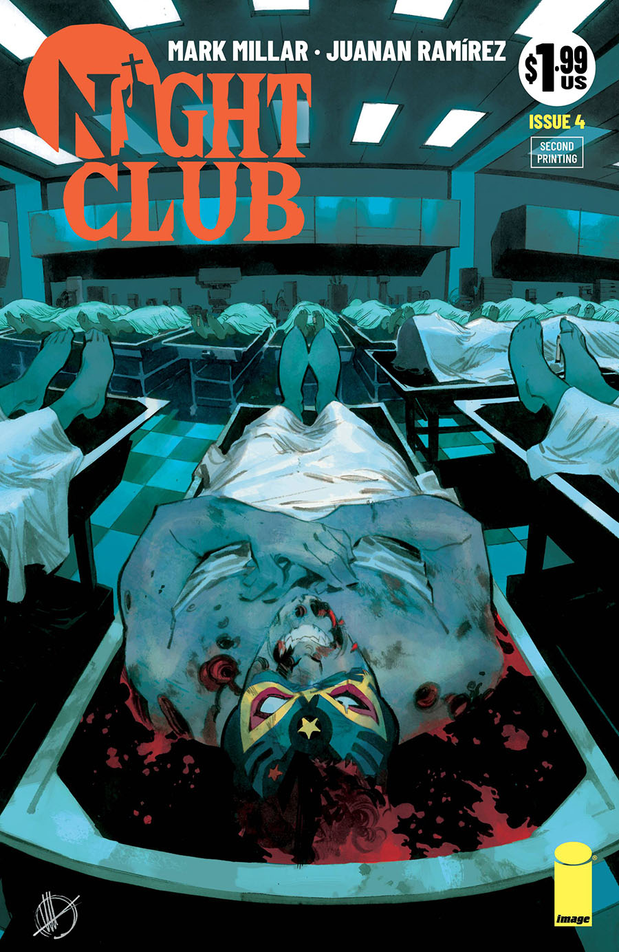 Night Club (2022) #4 Cover C 2nd Ptg
