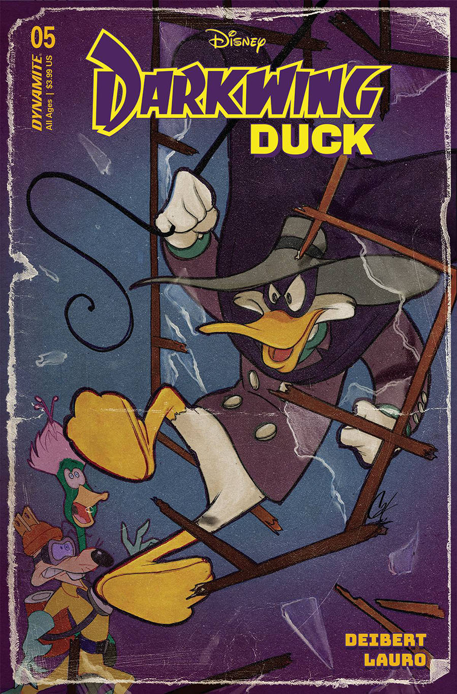 Darkwing Duck Vol 3 #5 Cover Q Variant Cat Staggs Cover