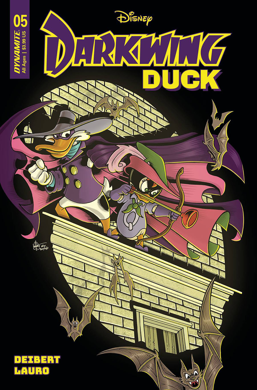 Darkwing Duck Vol 3 #5 Cover R Variant Ken Haeser Cover