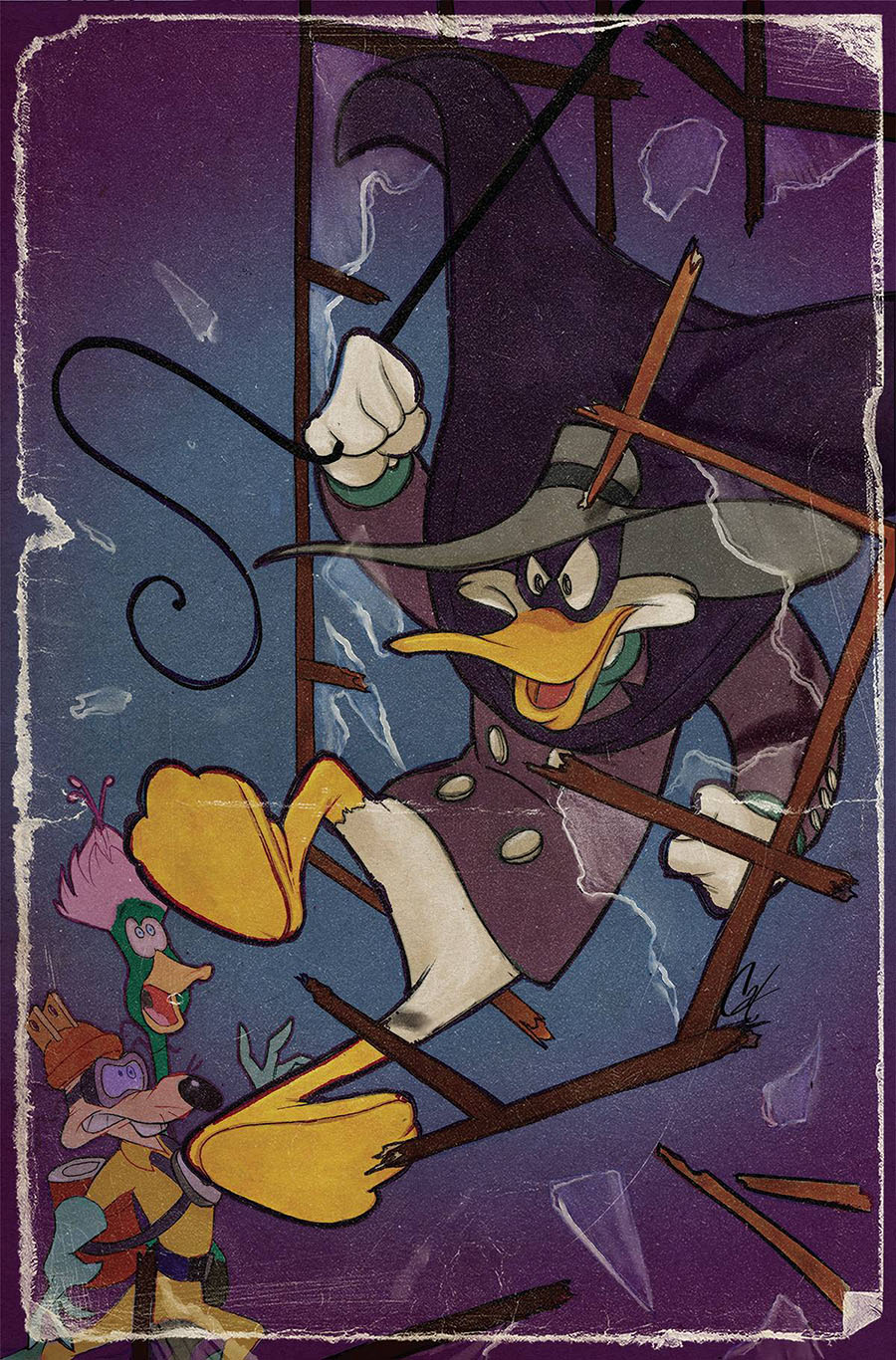 Darkwing Duck Vol 3 #5 Cover X Incentive Cat Staggs Virgin Cover