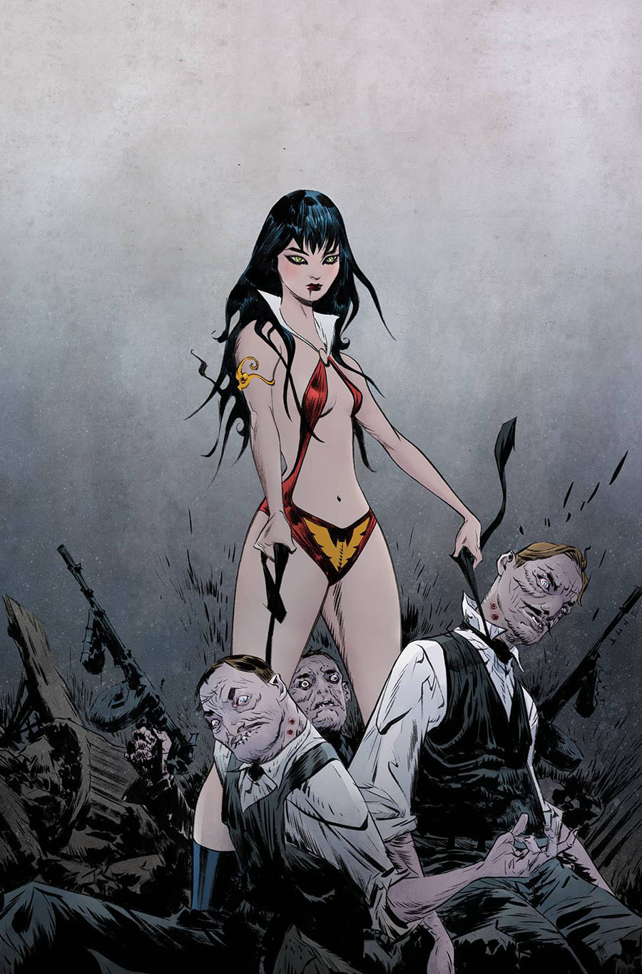 Vampirella vs The Superpowers #1 Cover Z Incentive Jae Lee Virgin Cover