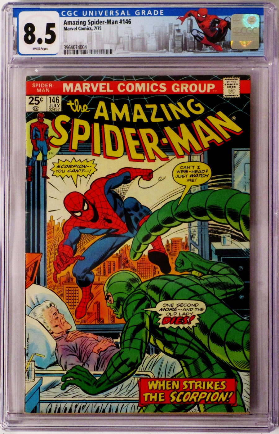 Amazing Spider-Man #146 Cover B CGC 8.5