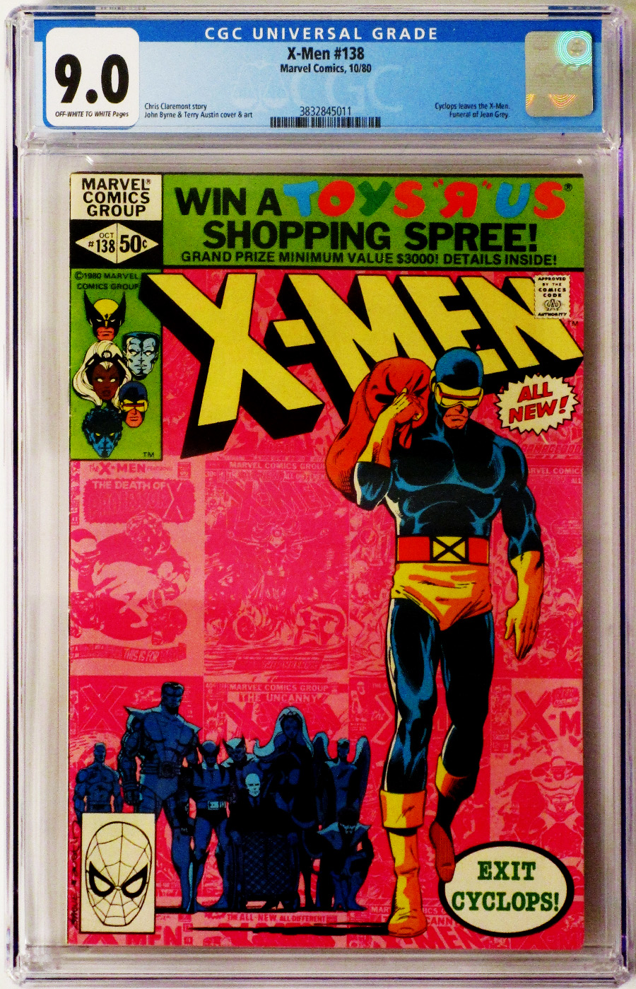 X-Men Vol 1 #138 Cover D CGC 9.0