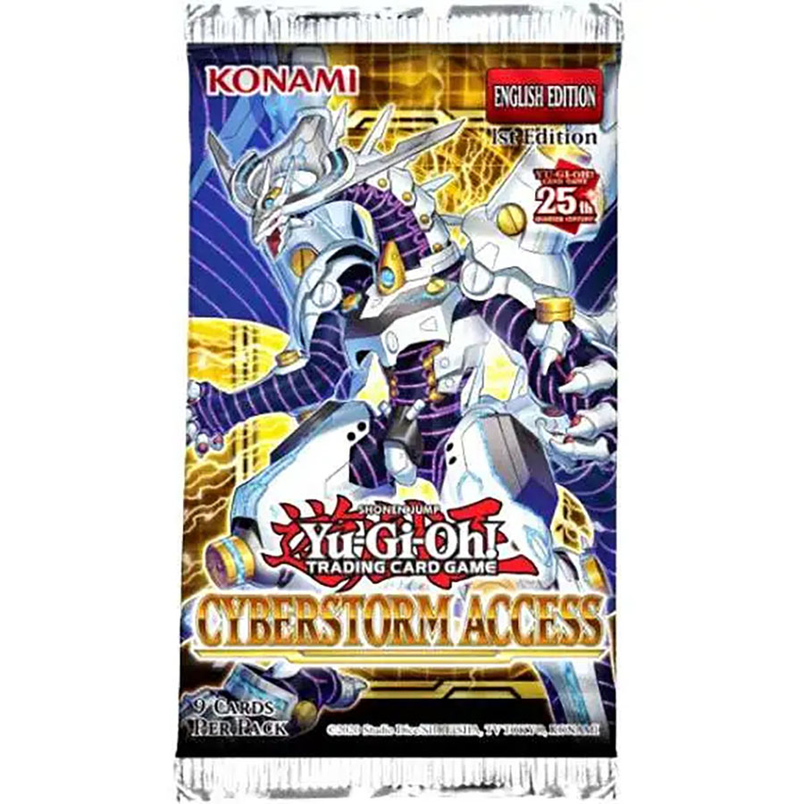 Yu-Gi-Oh Legend Cyberstorm Access Booster Pack