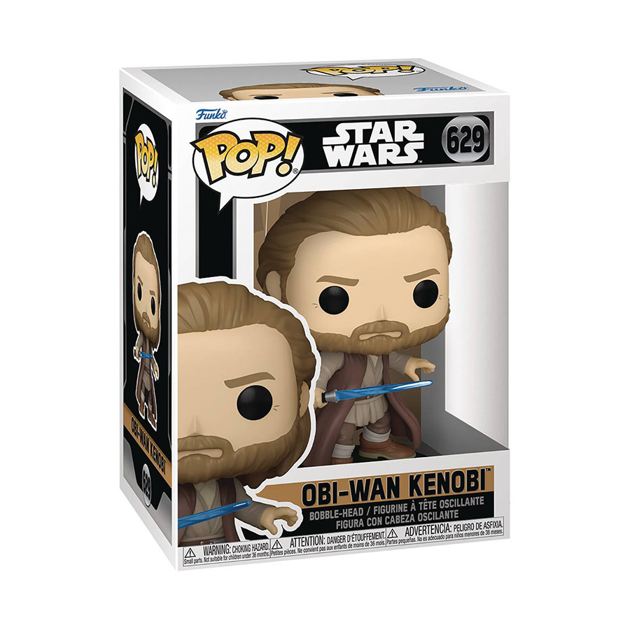 POP Star Wars Obi-Wan Kenobi Obi-Wan In Battle Pose Vinyl Bobble Head