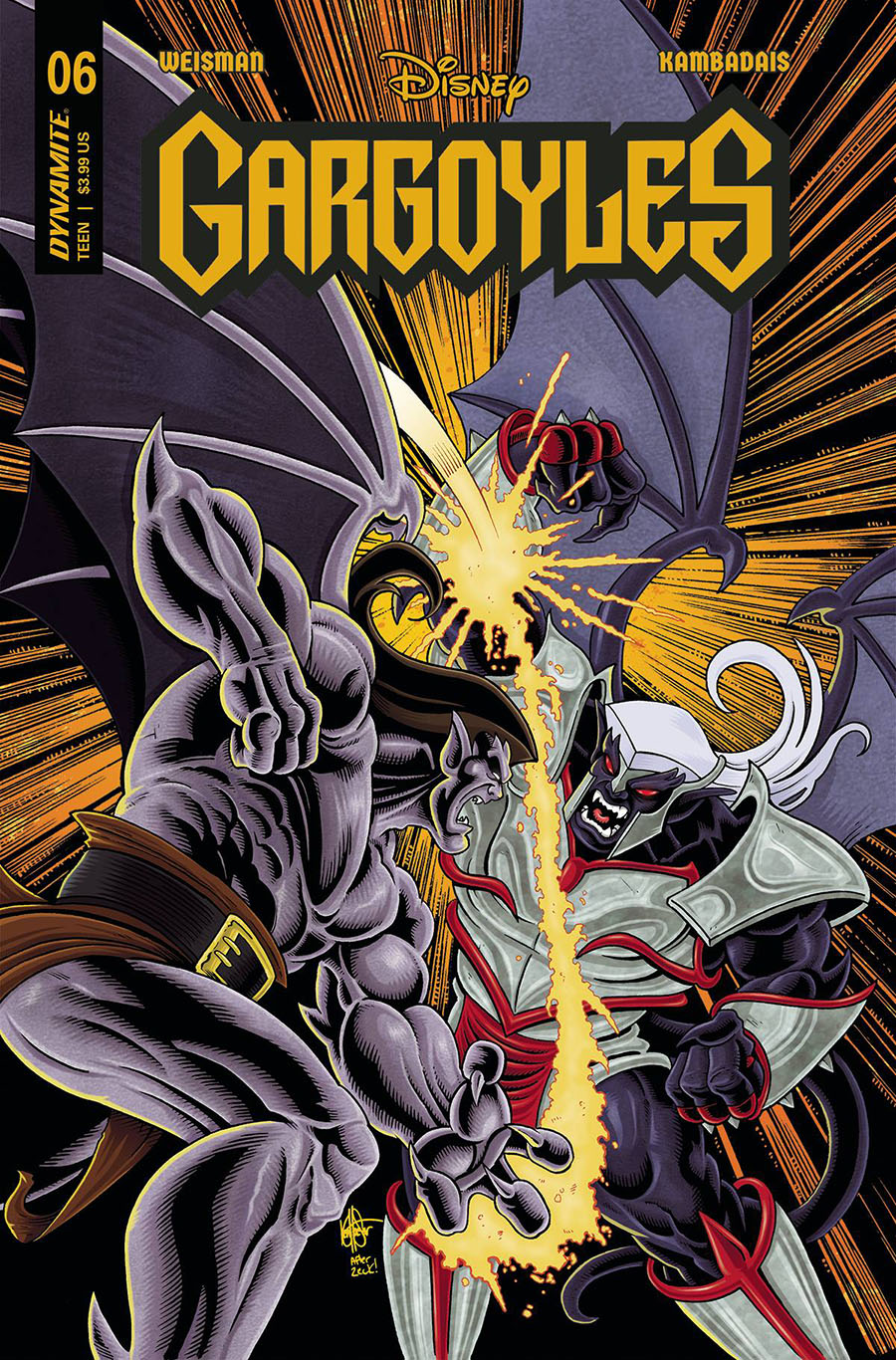 Gargoyles Vol 3 #6 Cover R Variant Ken Haeser Cover