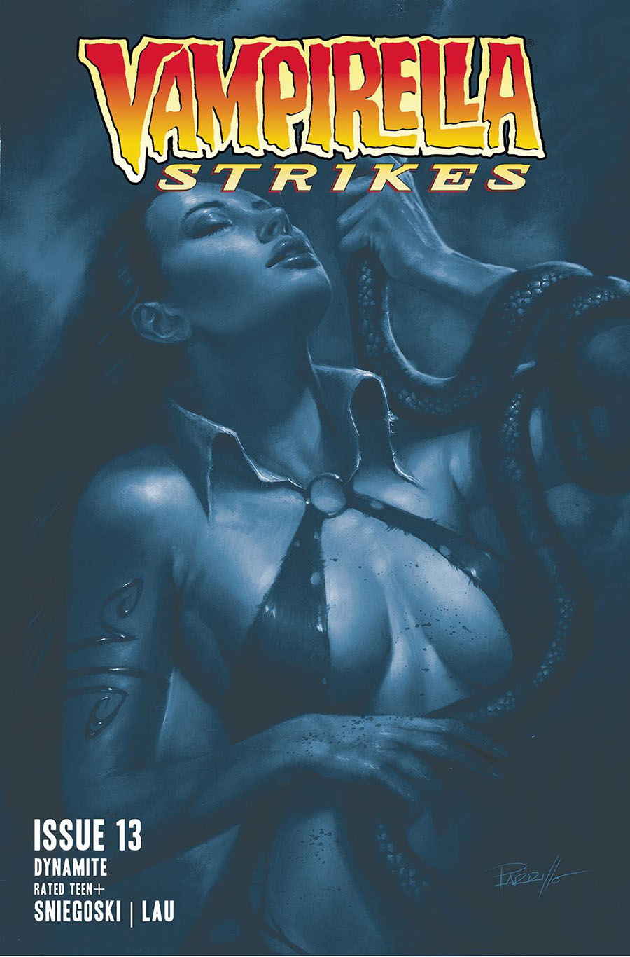 Vampirella Strikes Vol 3 #13 Cover N Incentive Lucio Parrillo Tint Cover