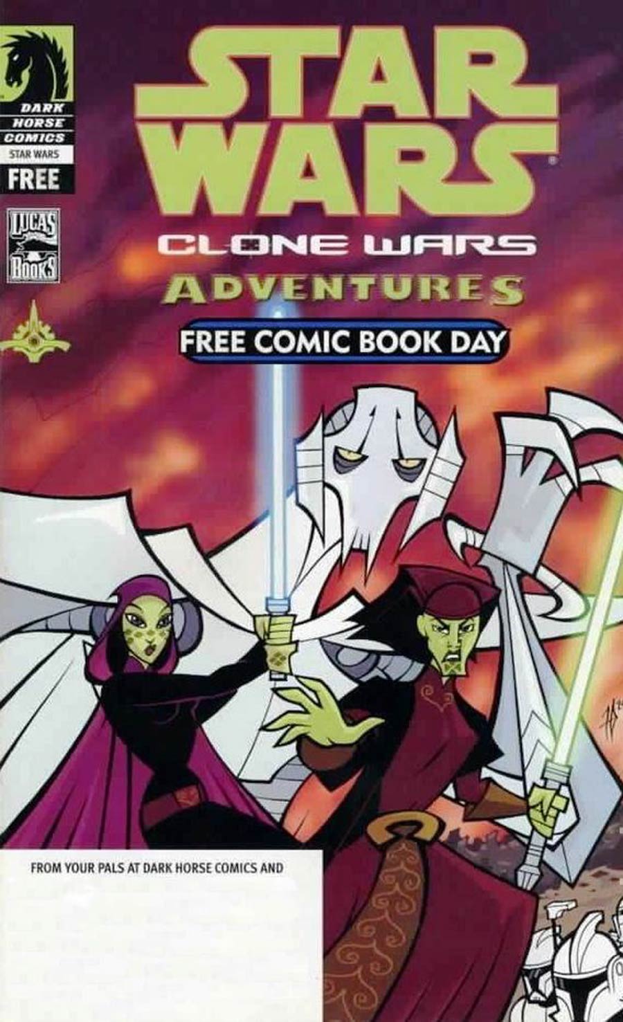 Star Wars Clone Wars Adventures FCBD 2004