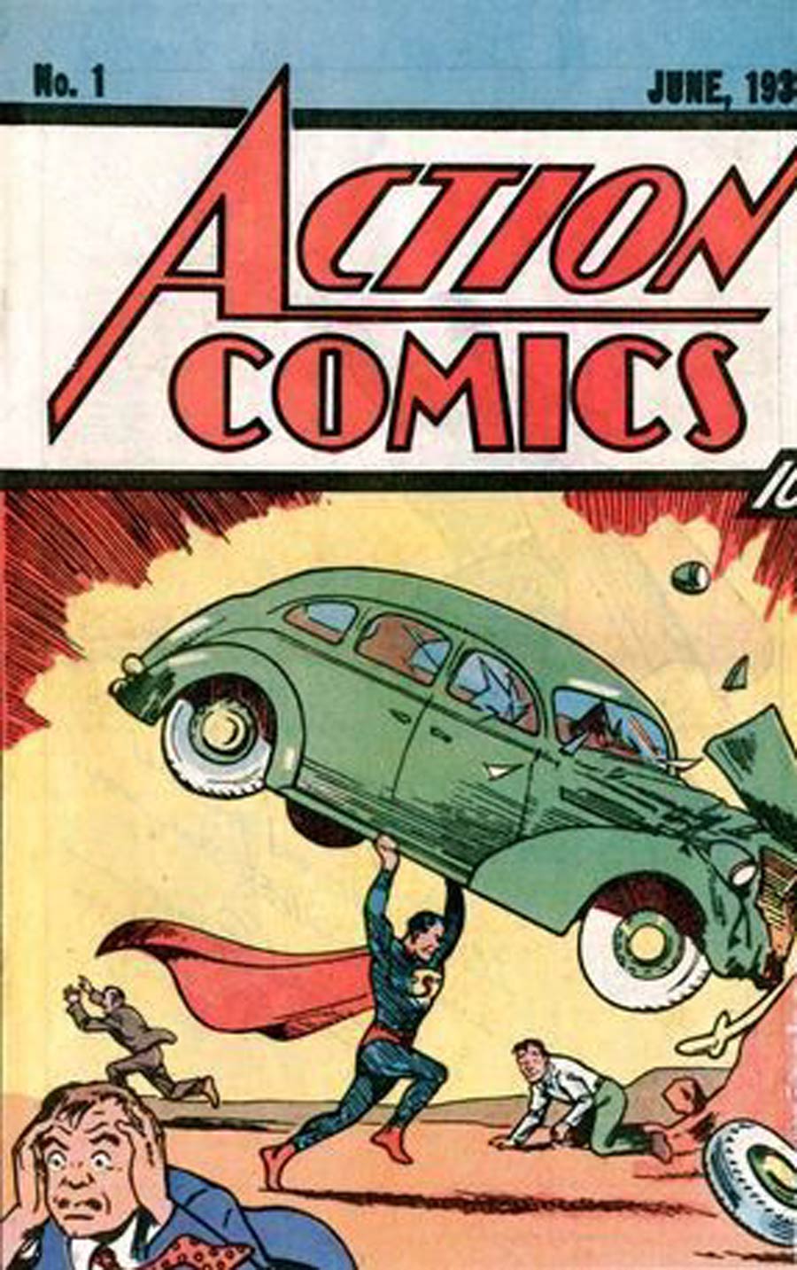 Action Comics #1 Cover I Peanut Butter Reprint 1983