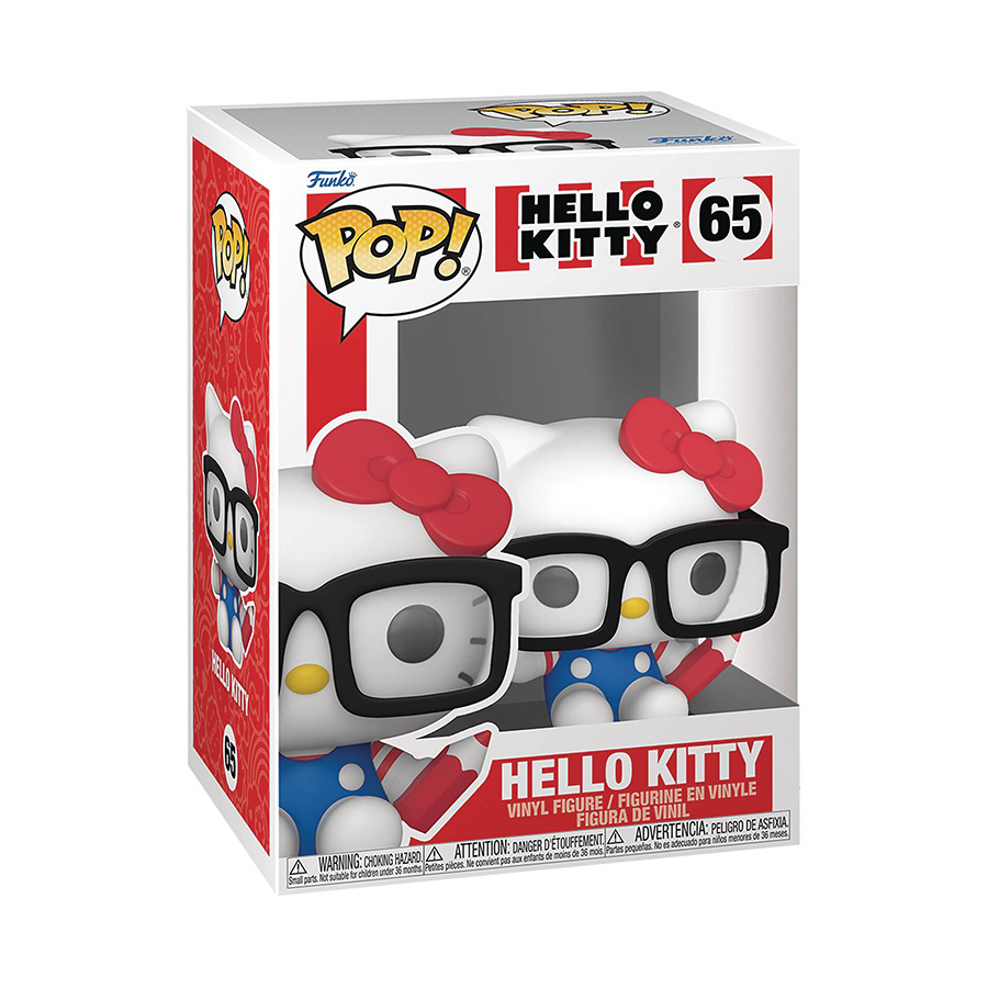 POP Sanrio Hello Kitty Hello Kitty Nerd Vinyl Figure