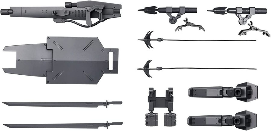 AMAIM Warrior At The Borderline High Grade 1/72 Kit - Weapon Set 3