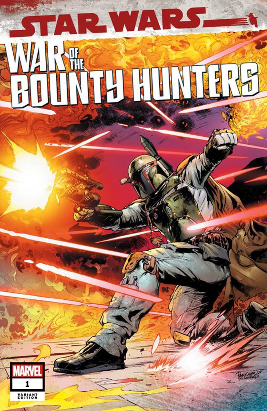 Star Wars War Of The Bounty Hunters #1 Cover M Scorpion Comics Variant Cover
