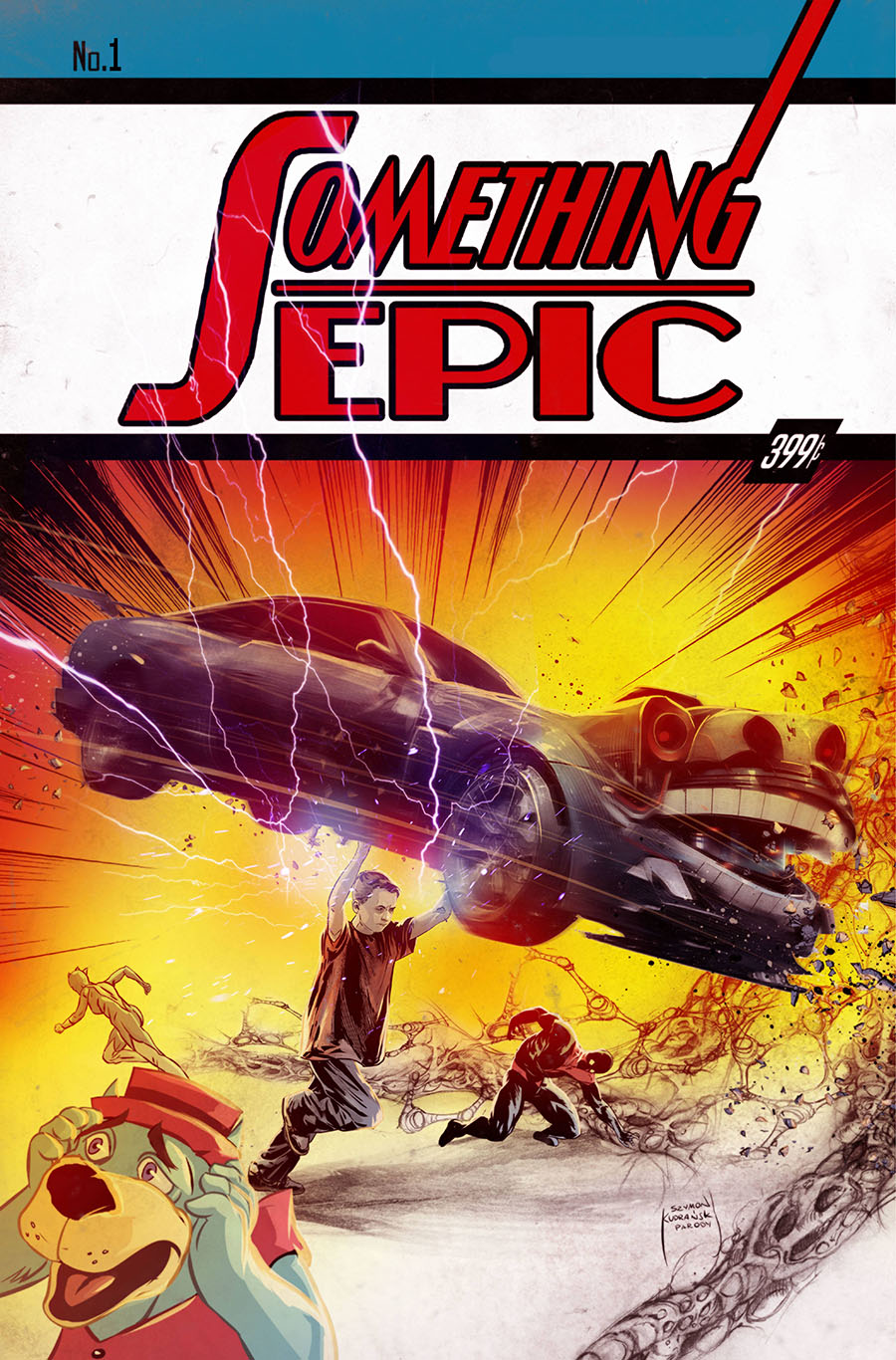 Something Epic #1 Cover I 2nd Ptg A