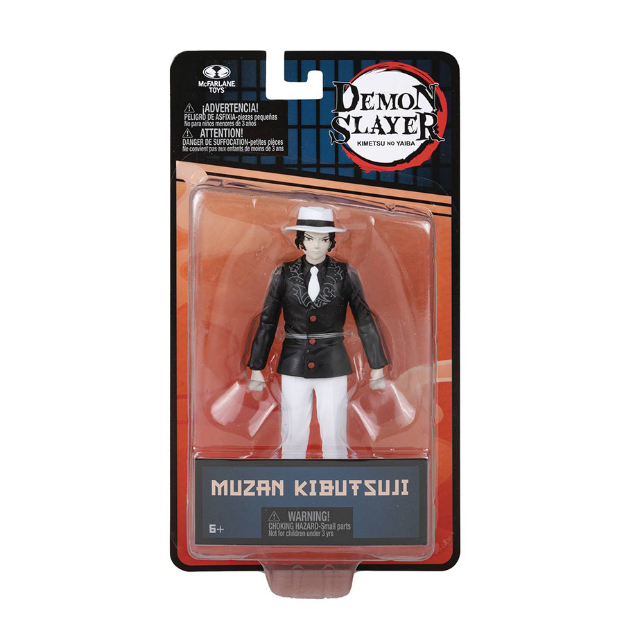 Demon Slayer Kimetsu No Yaiba 5-Inch Action Figure Wave 1 Muzan Kibutsuji Case