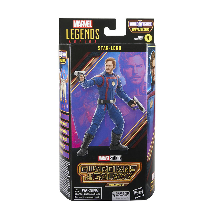 Guardians Of The Galaxy Vol 3 Legends Star-Lord 6-Inch Action Figure Case
