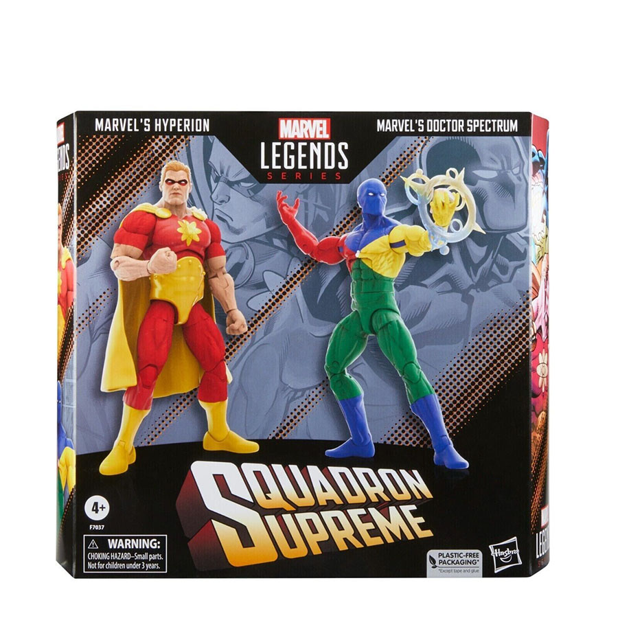 Marvel Legends Hyperion & Dr Spectrum 6-Inch 2-Pack Action Figure Case