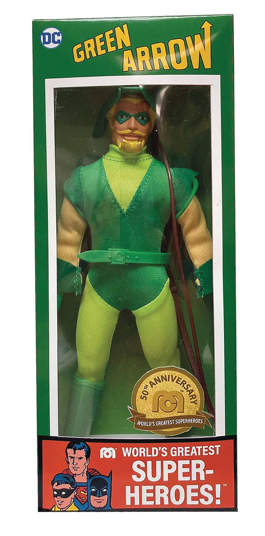 Mego DC 50th Anniversary 8-Inch Action Figure - Green Arrow
