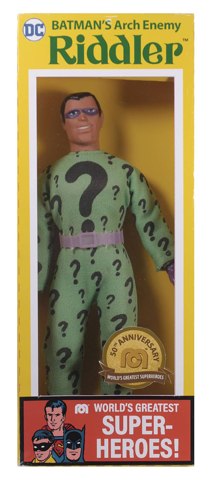 Mego DC 50th Anniversary 8-Inch Action Figure - Riddler