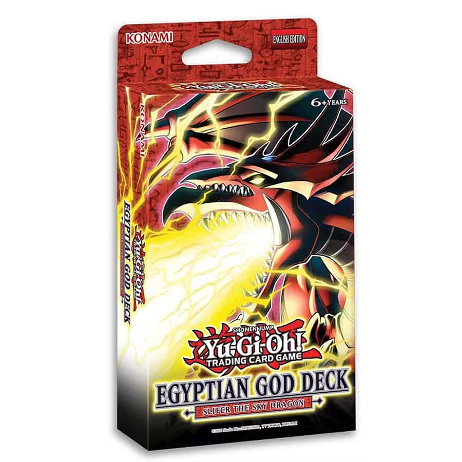 Yu-Gi-Oh Egyptian God Deck Unlimited Booster - Slifer The Sky Dragon