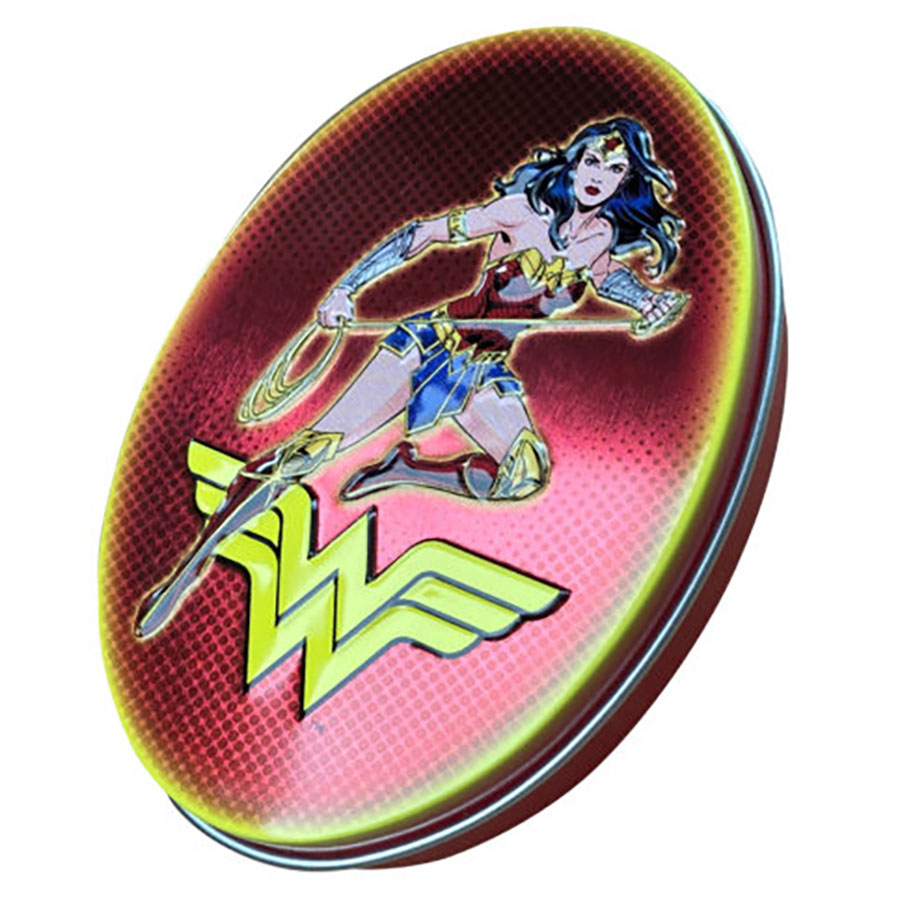 DC Wonder Woman Golden Sour Candy Tin