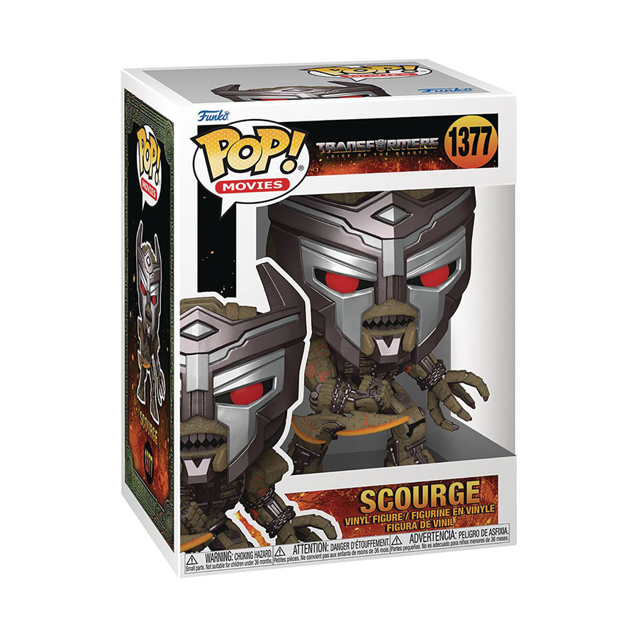 POP Movies Transformers Rise Of The Beasts Scourge Vinyl Figure