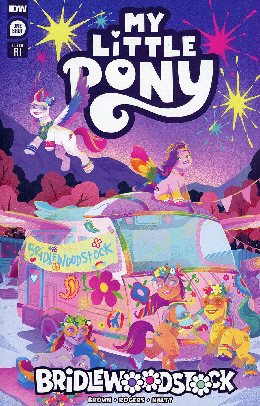 My Little Pony Bridlewoodstock #1 (One Shot) Cover D Incentive Nicole Goux Variant Cover