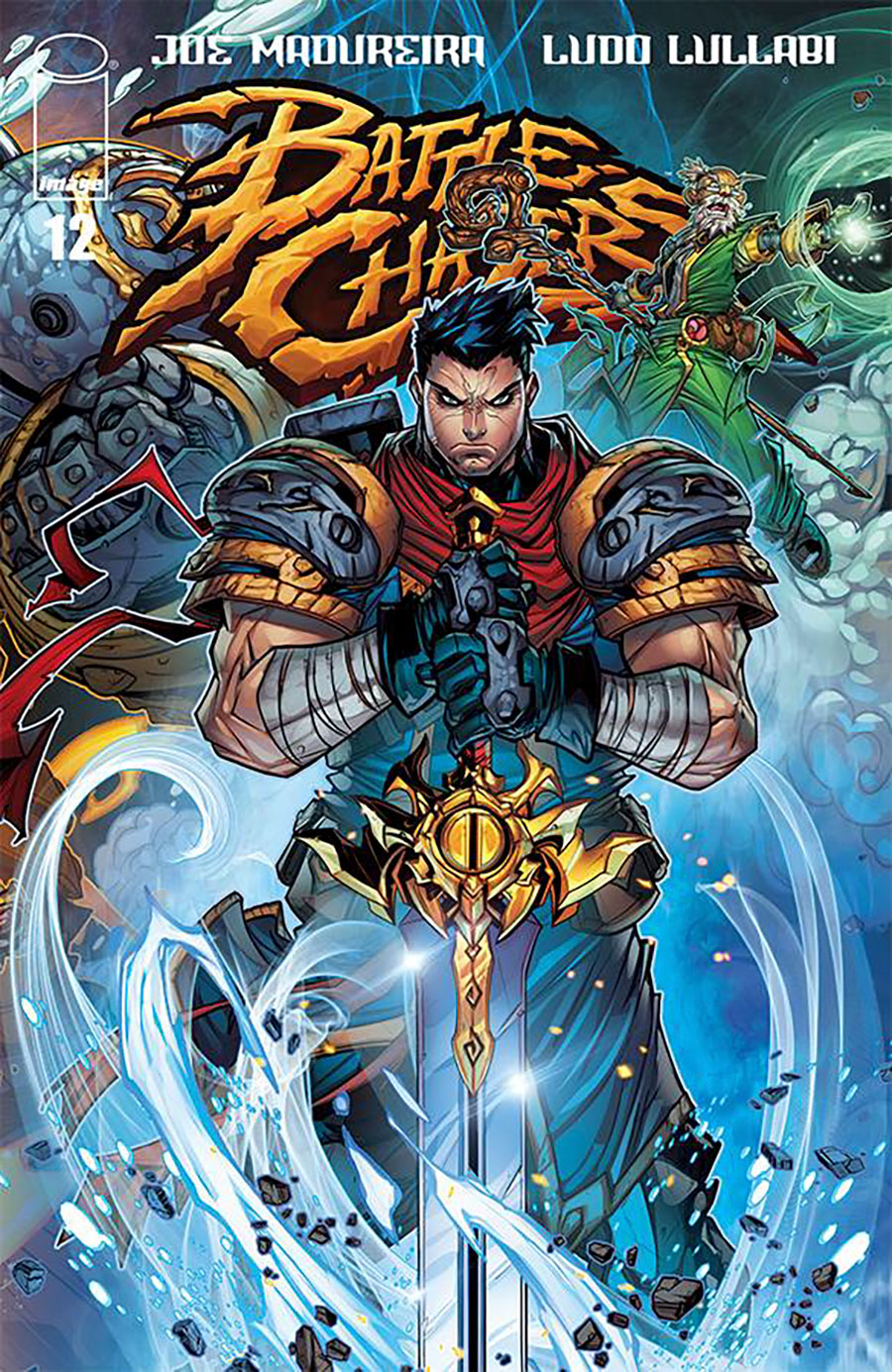 Battle Chasers #12 Cover C Variant Jonboy Meyers Cover