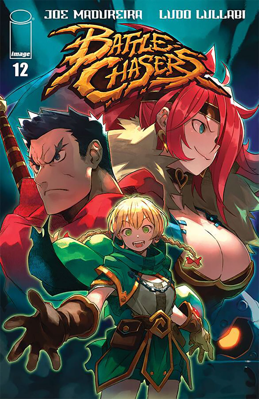 Battle Chasers #12 Cover F Variant Andrew Cockroach Cover