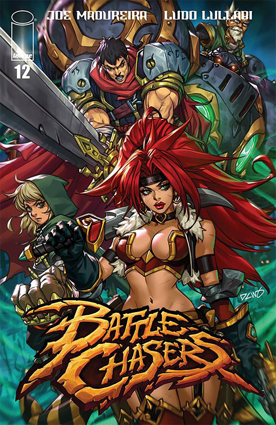 Battle Chasers #12 Cover G Variant Derrick Chew Cover
