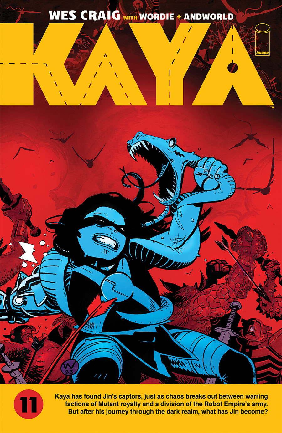 Kaya #11 Cover A Regular Wes Craig Cover