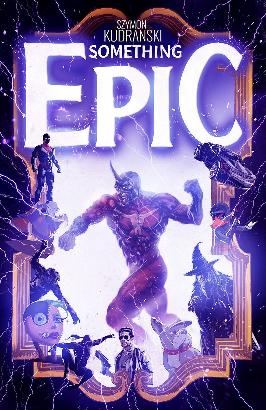 Something Epic #4 Cover A Regular Szymon Kudranski Cover