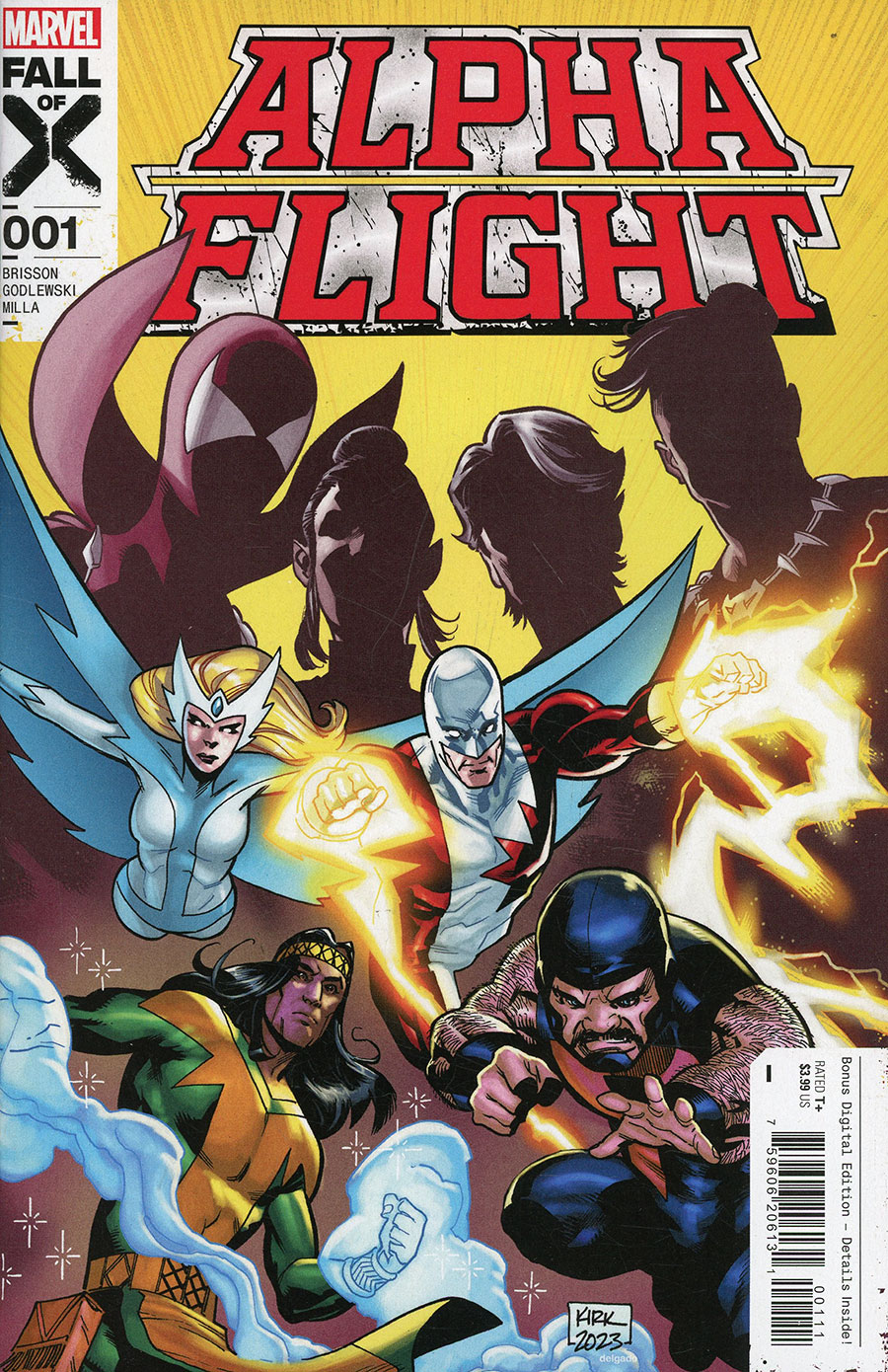Alpha Flight Vol 5 #1 Cover A Regular Leonard Kirk Cover (Fall Of X Tie-In)