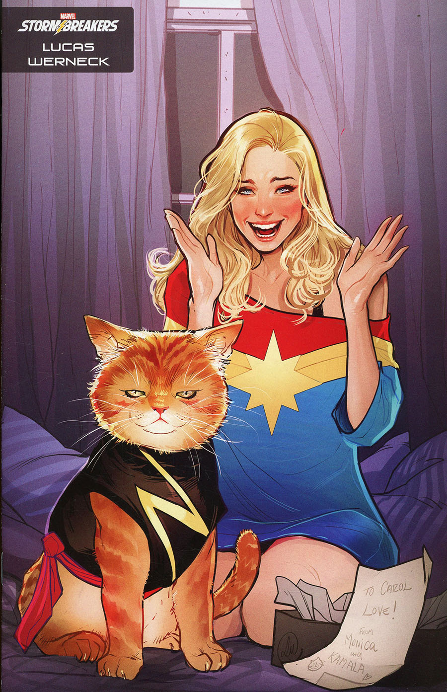 Captain Marvel Dark Tempest #2 Cover C Variant Lucas Werneck Stormbreakers Cover