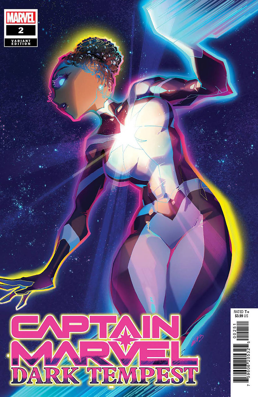Captain Marvel Dark Tempest #2 Cover E Variant Rose Besch Cover