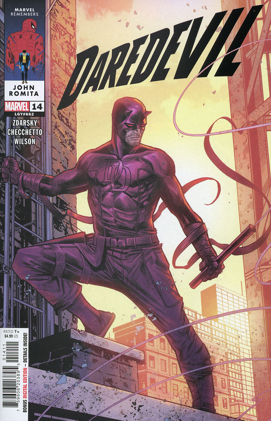 Daredevil Vol 7 #14 Cover A Regular Marco Checchetto Cover
