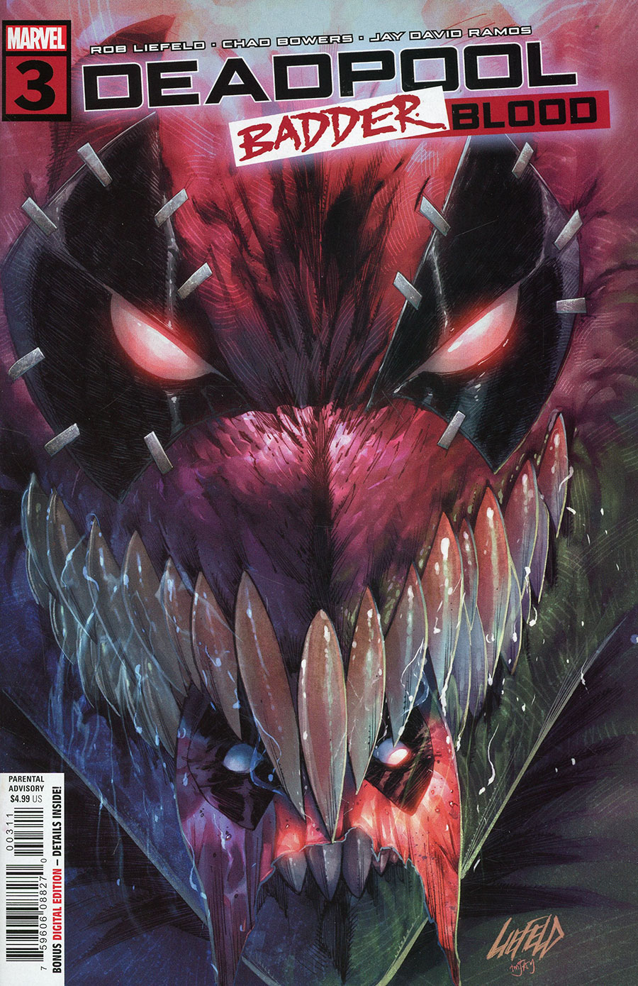 Deadpool Badder Blood #3 Cover A Regular Rob Liefeld Cover