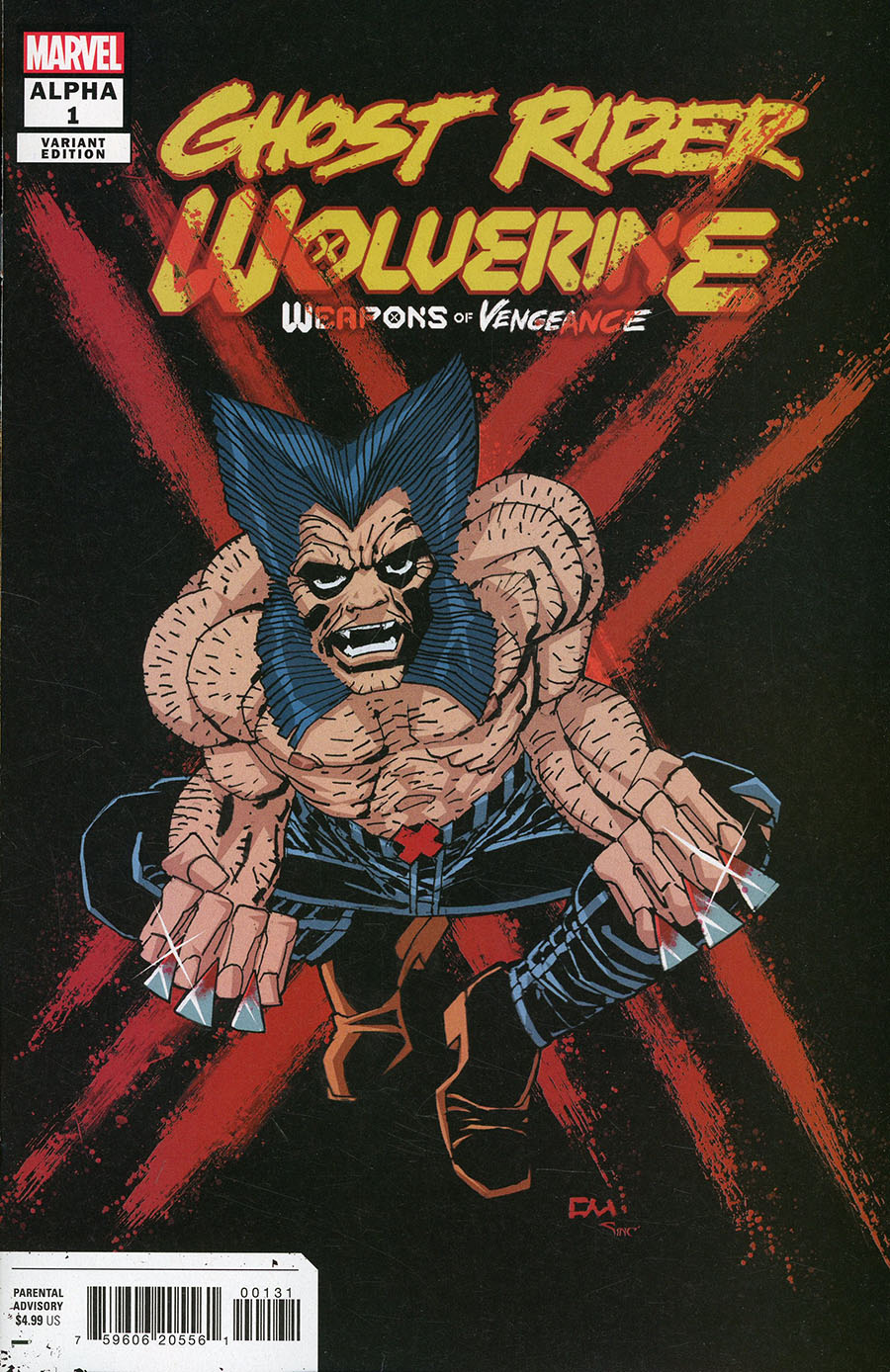 Ghost Rider Wolverine Weapons Of Vengeance Alpha #1 (One Shot) Cover D Variant Frank Miller Cover (Weapons Of Vengeance Part 1)