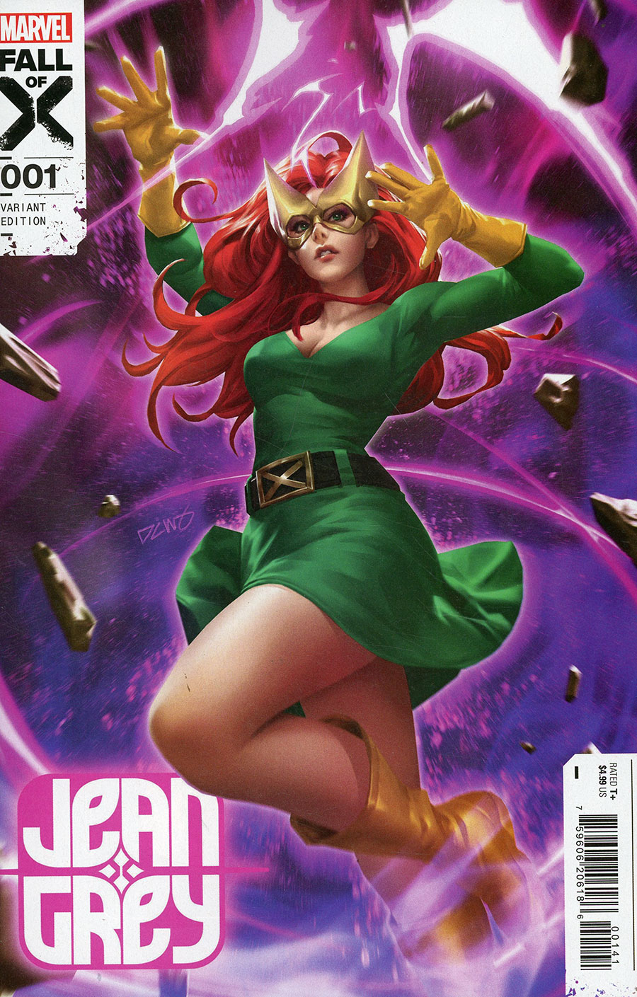 Jean Grey Vol 2 #1 Cover D Variant Derrick Chew Jean Grey Cover (Fall Of X Tie-In)