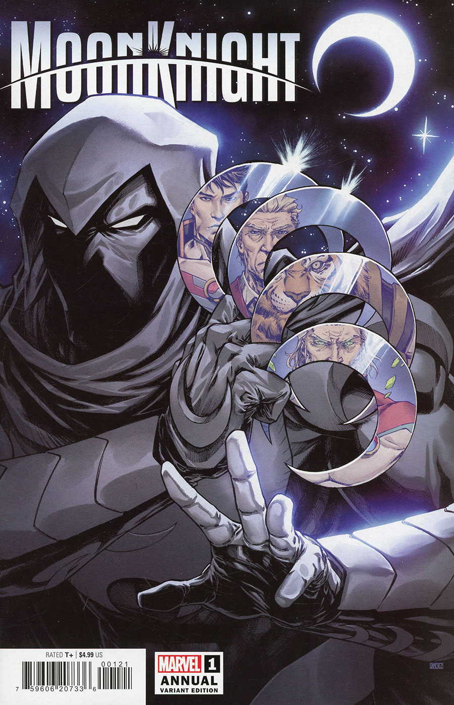 Moon Knight Vol 9 Annual (2023) #1 Cover B Variant Creees Lee Cover (Contest Of Chaos Tie-In)