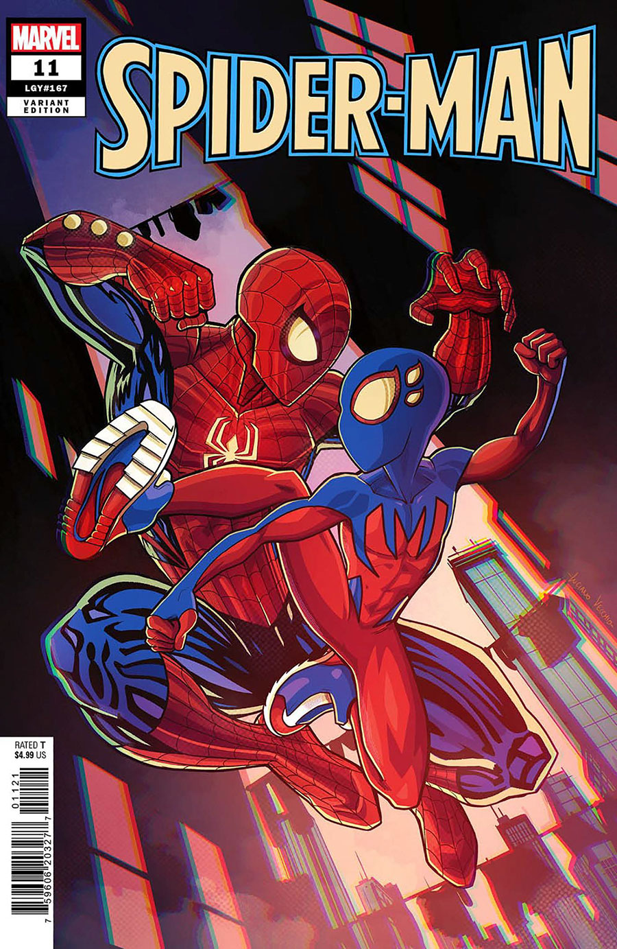 Spider-Man Vol 4 #11 Cover C Variant Luciano Vecchio Cover