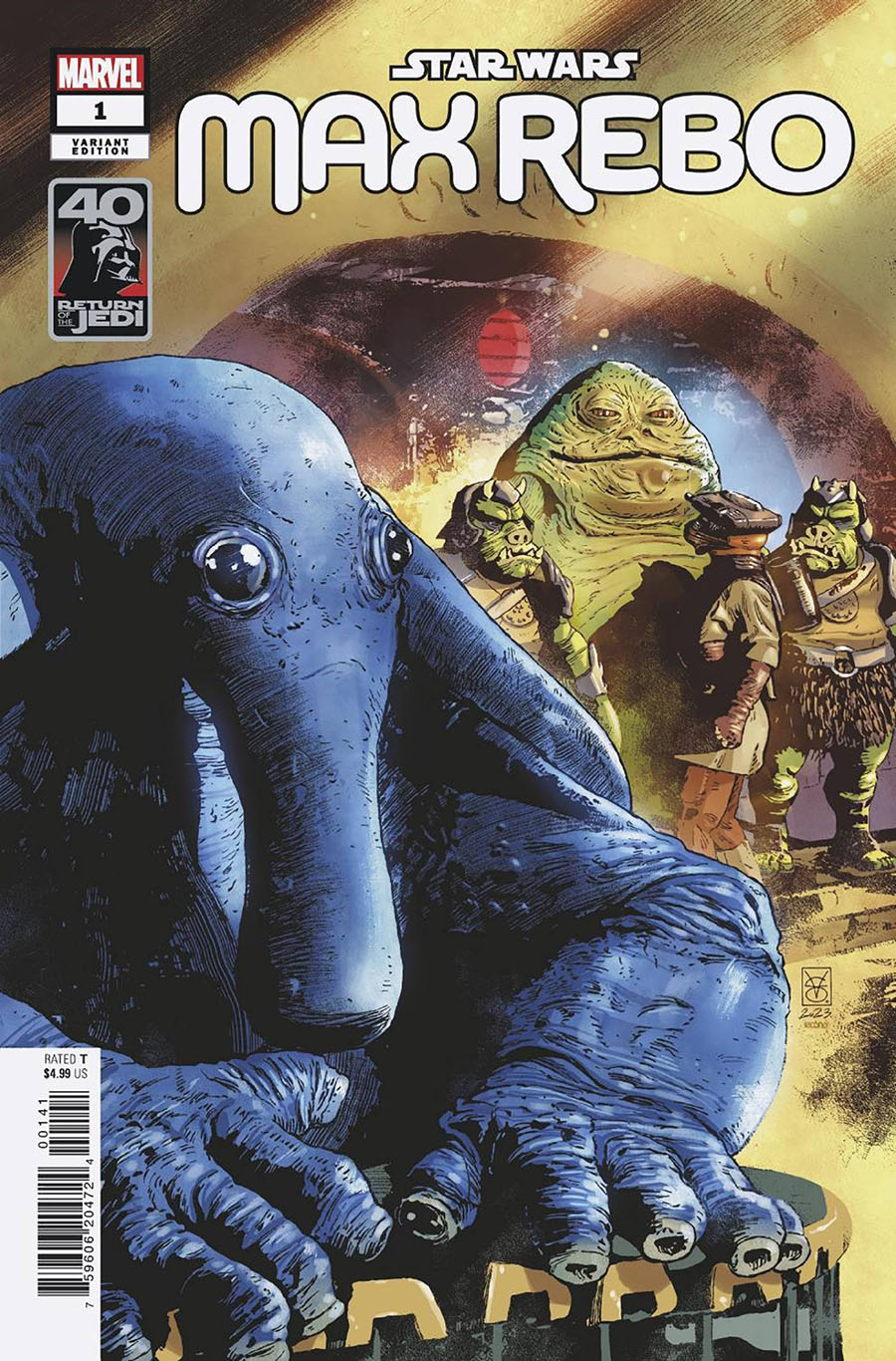 Star Wars Return Of The Jedi Max Rebo #1 (One Shot) Cover C Variant Valerio Giangiordano Cover